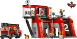 60414 LEGO City Fire Brandstation med brandbil
