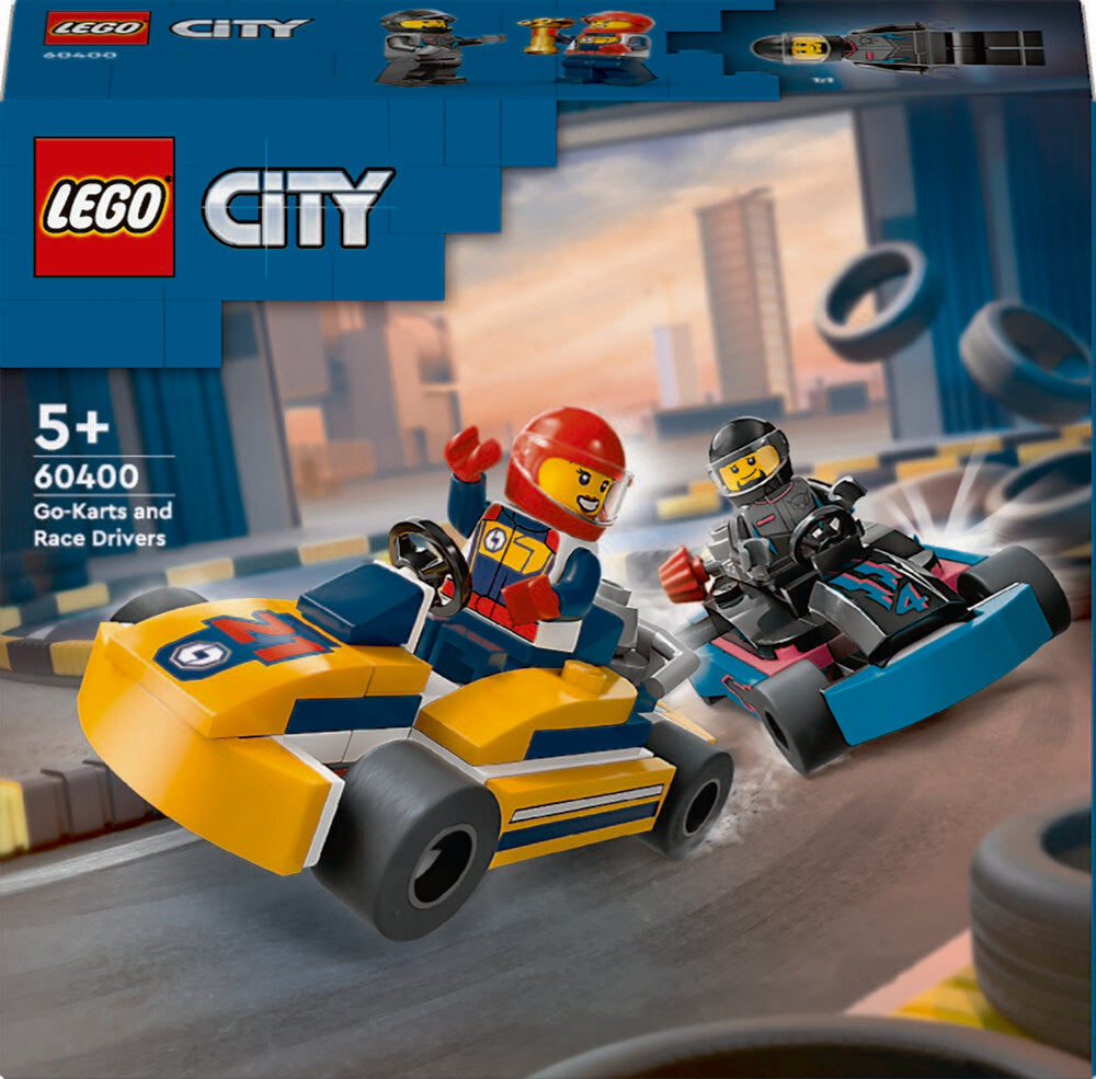 60400 LEGO City Great Vehicles Gokarts og racerkørere