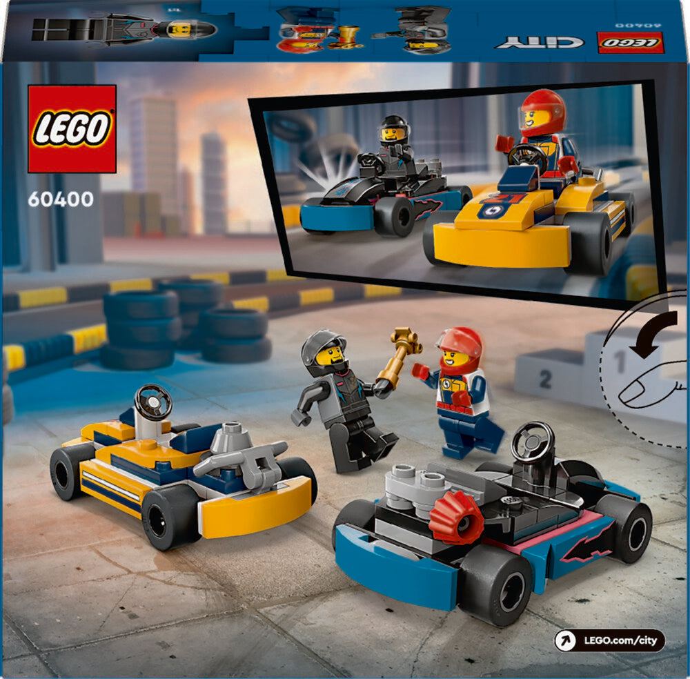 60400 LEGO City Great Vehicles Gokarts og racerkørere