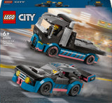 60406 LEGO City Great Vehicles Racerbil og biltransporter
