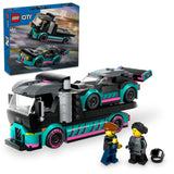 60406 LEGO City Great Vehicles Racerbil og biltransporter