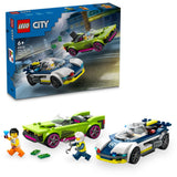60415 LEGO City Police Biljagt med politi og muskelbil