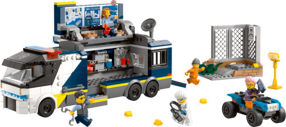 60418 LEGO City Police Politiets mobile kriminallaboratorium