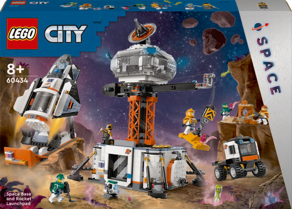 60434 LEGO City Space Rumbase og raketaffyringsrampe