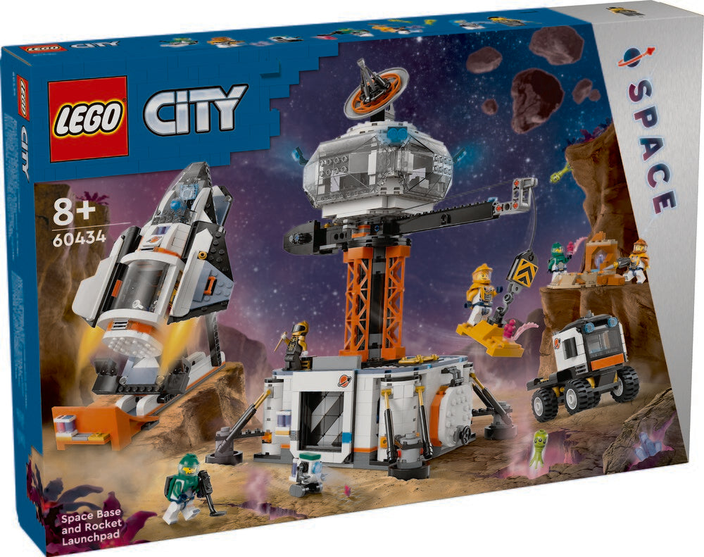 60434 LEGO City Space Rumbase og raketaffyringsrampe