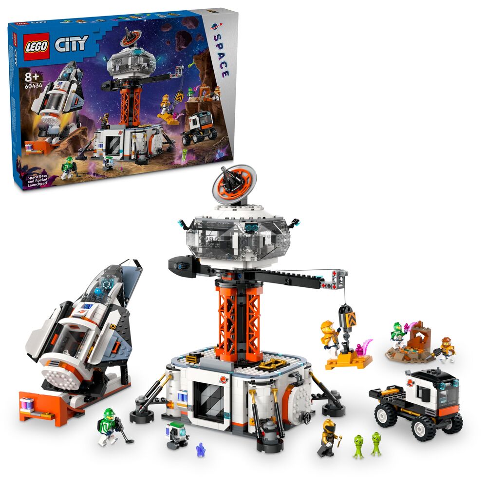 60434 LEGO City Space Rumbase og raketaffyringsrampe