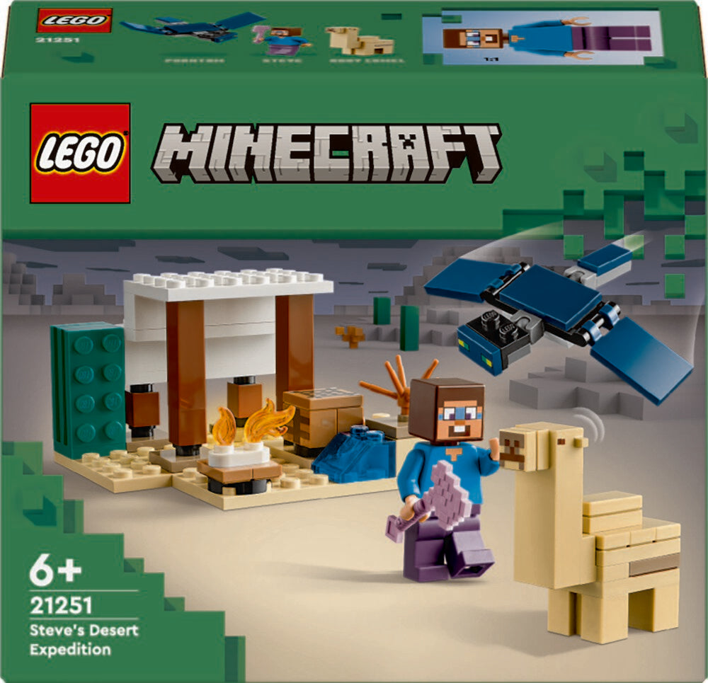 21251 LEGO Minecraft Steves ørkenekspedition