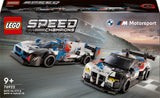 D2 76922 LEGO Speed Champions BMW M4 GT3 og BMW M Hybrid V8-racerbiler