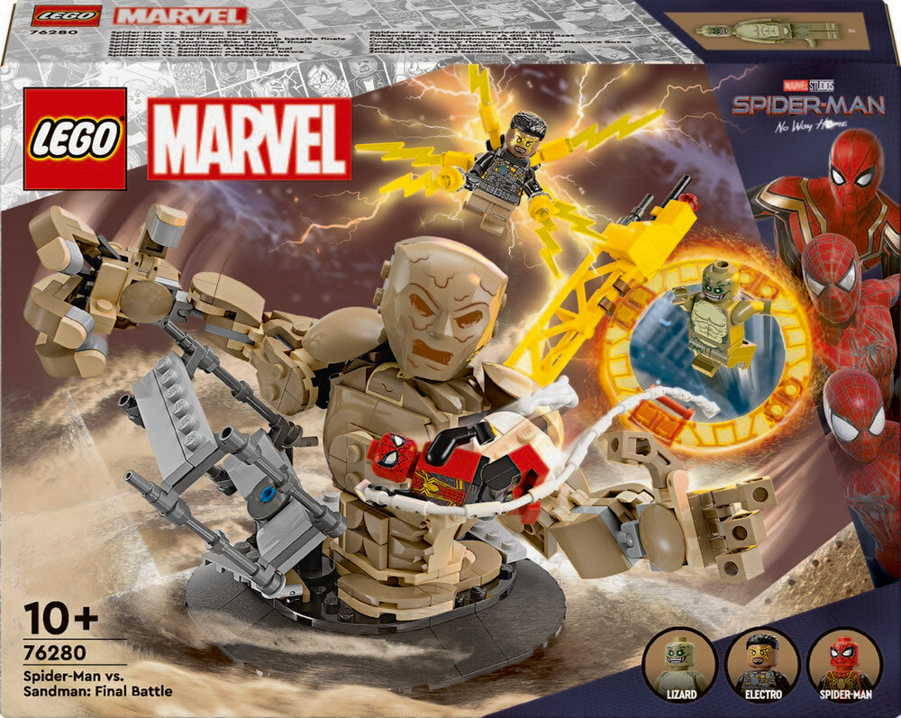 76280 LEGO Super Heroes Marvel Spider-Man mod Sandman: den endelige kamp