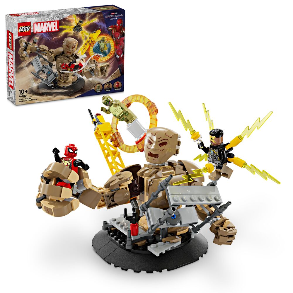 76280 LEGO Super Heroes Marvel Spider-Man mod Sandman: den endelige kamp