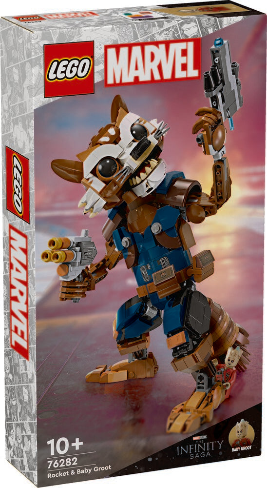 76282 LEGO Super Heroes Marvel Rocket og Baby Groot