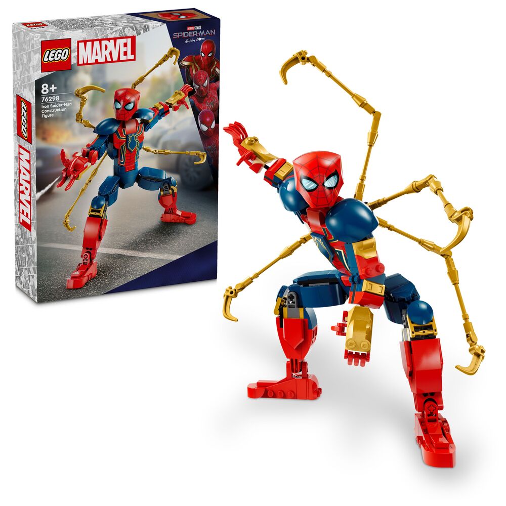 76298 LEGO Super Heroes Marvel Byg selv-figur af Iron Spider-Man