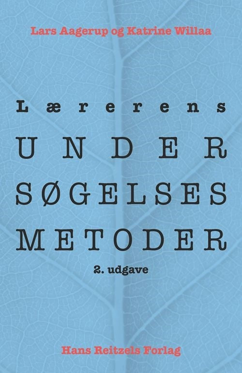 Lærerens undersøgelsesmetoder