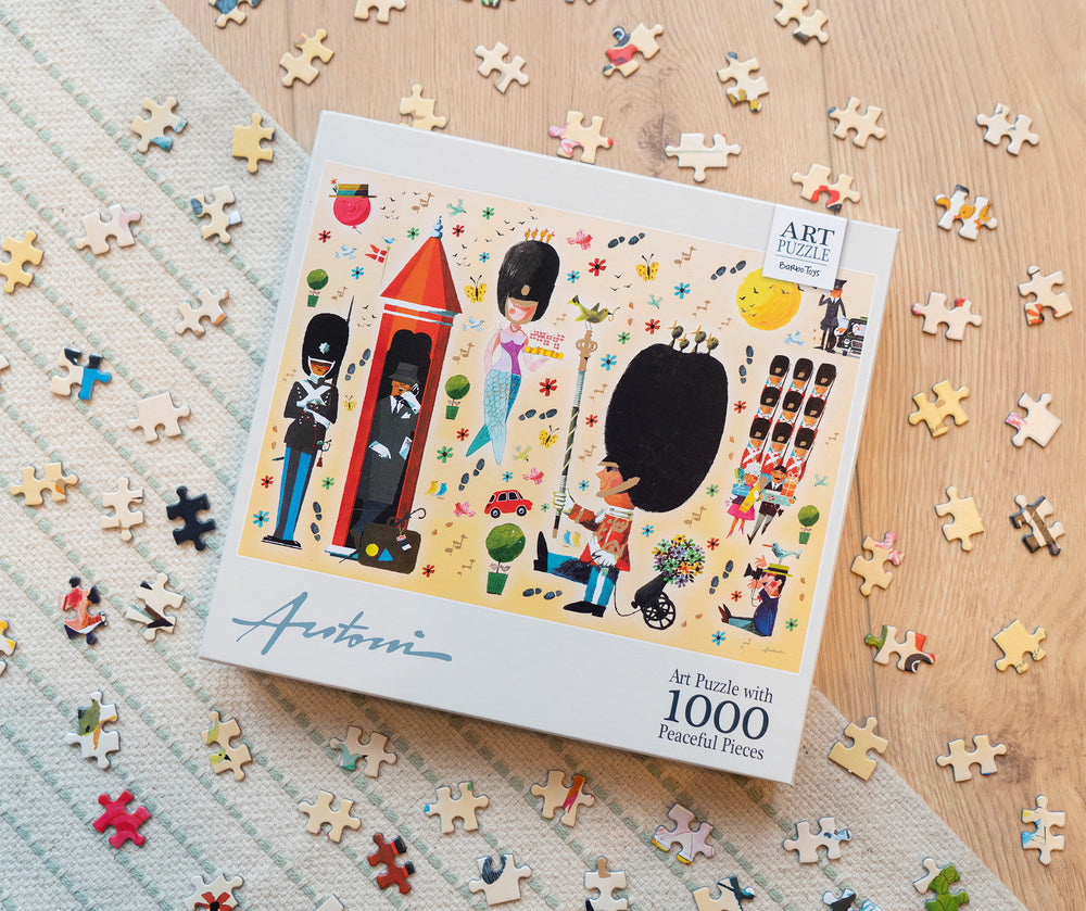 Ib Antoni -  Art Puslespil - Den Kongelige Livgarde- 1000 brikker - FSC
