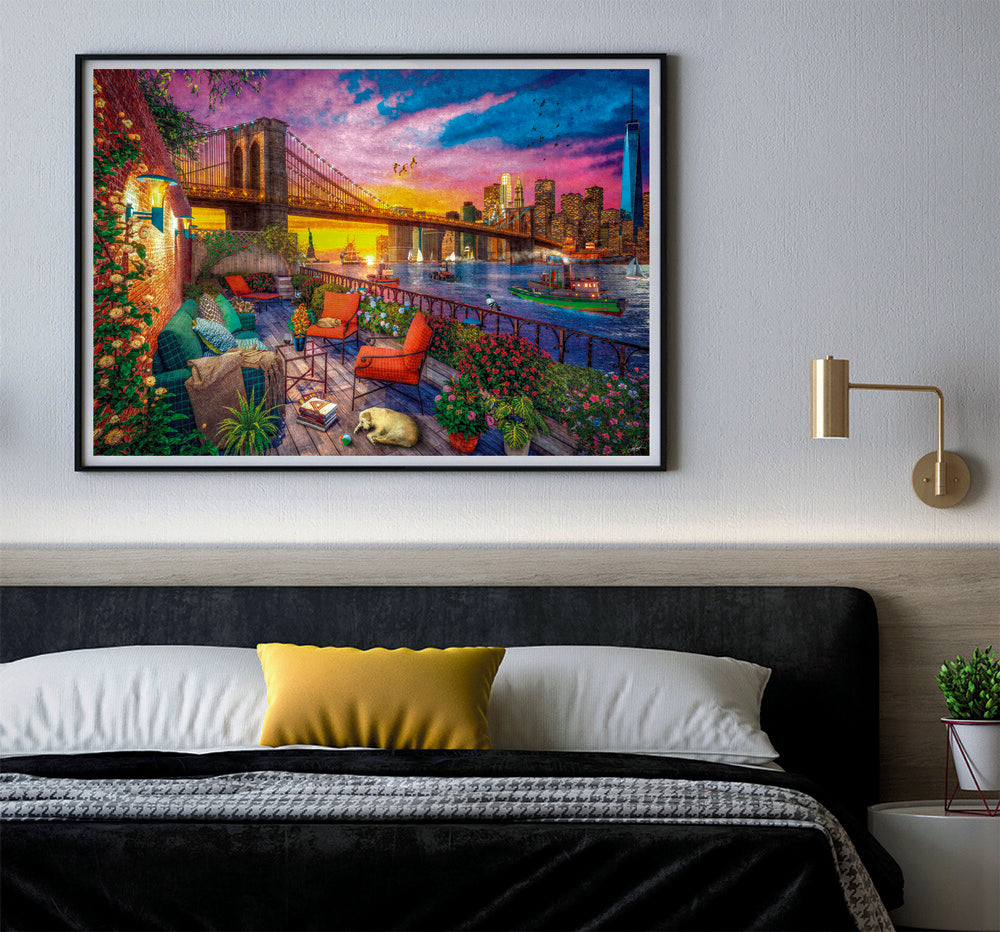 Puslespil Manhattan balcony 3000 brikker