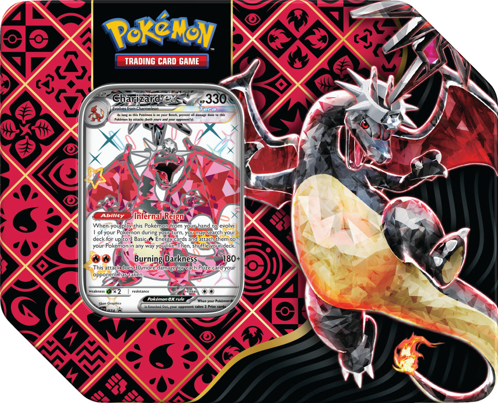 Pokémon Paldea Fates Speciel Tin SV4.5 asst