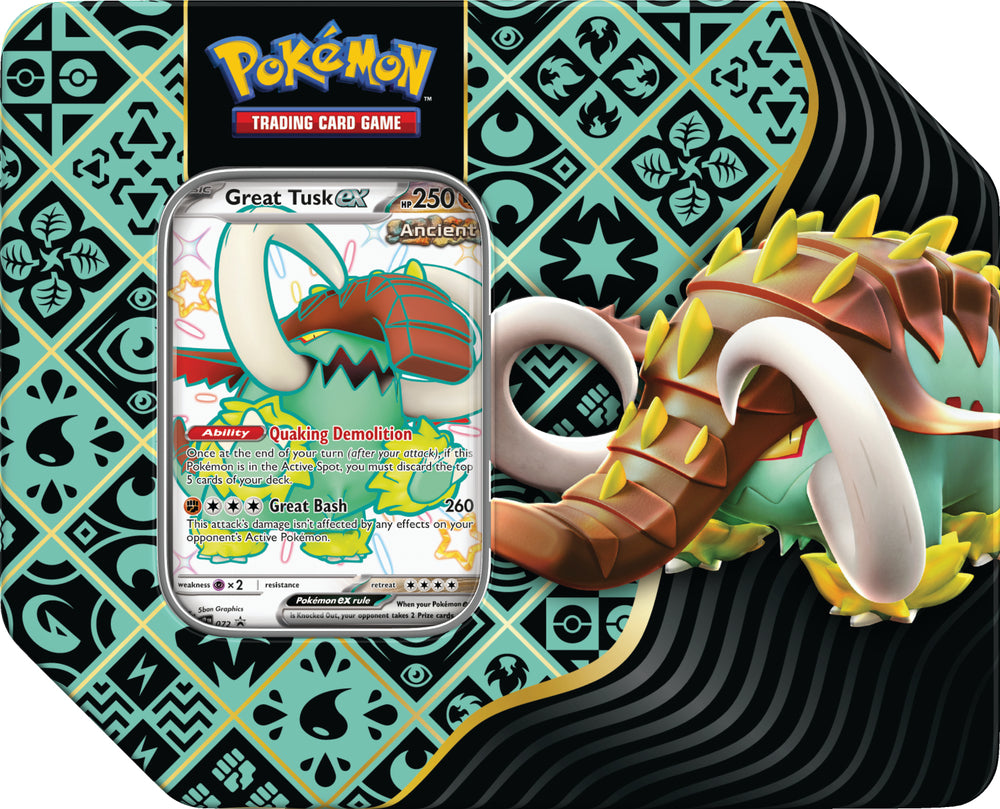 Pokémon Paldea Fates Speciel Tin SV4.5 asst