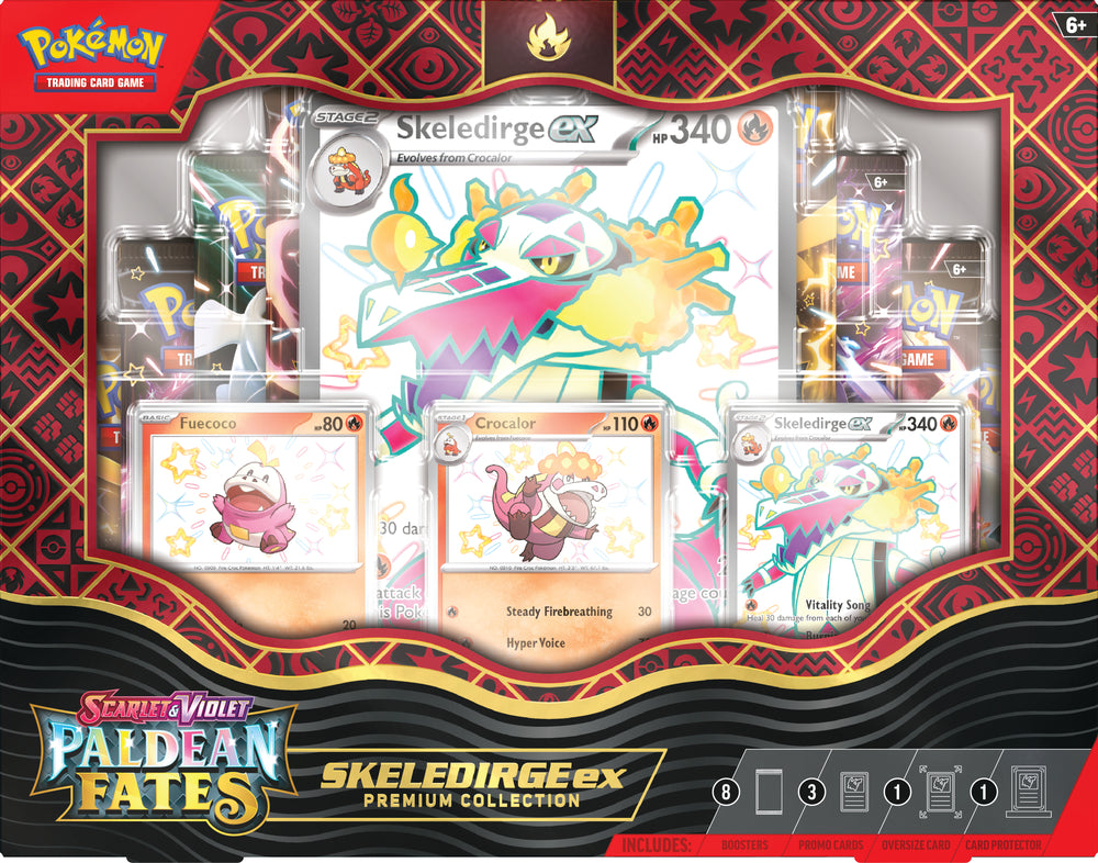 Pokémon Paldea Fates Box Premium SV4.5 asst