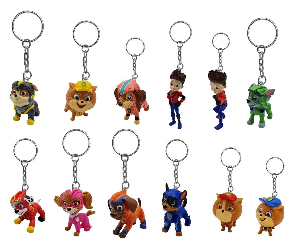 Paw Patrol The Mighty Movie Nøglering asst