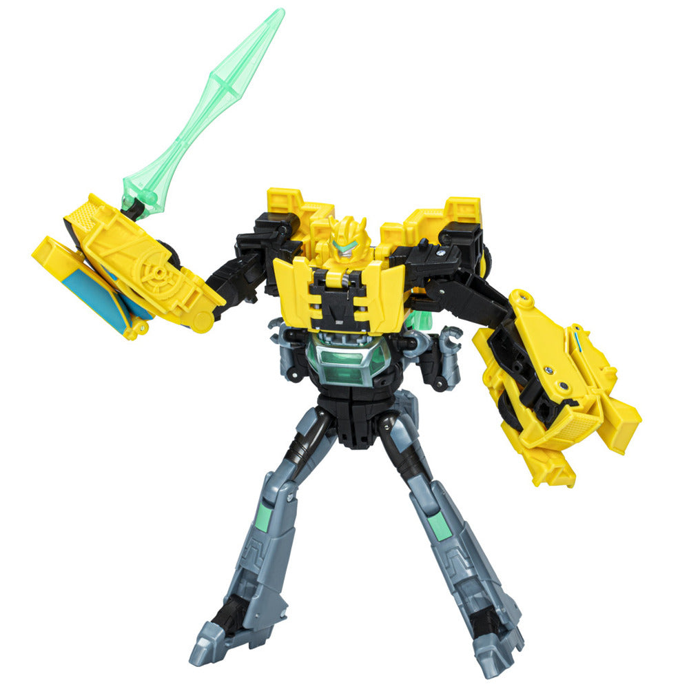 Transformers EarthSpark Cyber-Combiner Bumblebee og Mo Malto