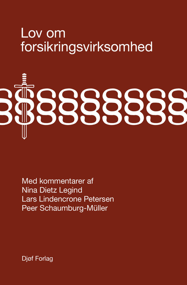 Lov om forsikringsvirksomhed med kommentarer