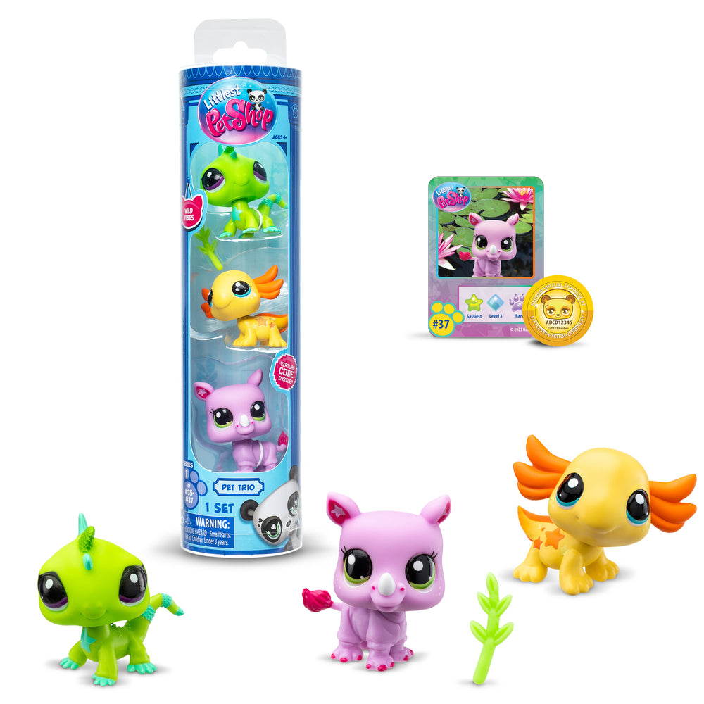 Littlest Pet Shop Pet Trio In Tube ass