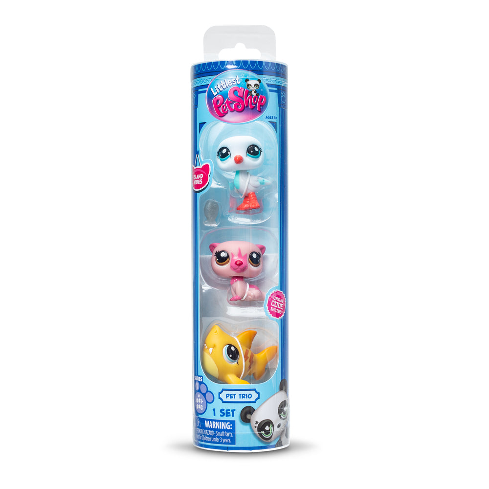 Littlest Pet Shop Pet Trio In Tube ass