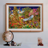 Puslespil Woodland fantasy garden 1500 brikker