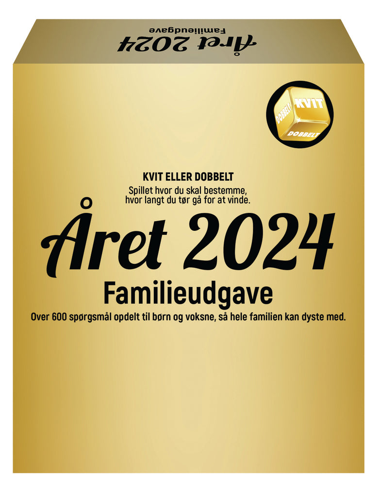 Året 2024 Kvit eller dobbelt