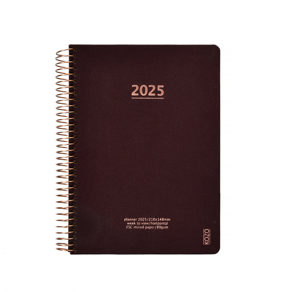 KOZO Kalender 2025 A5 Ugeopslag