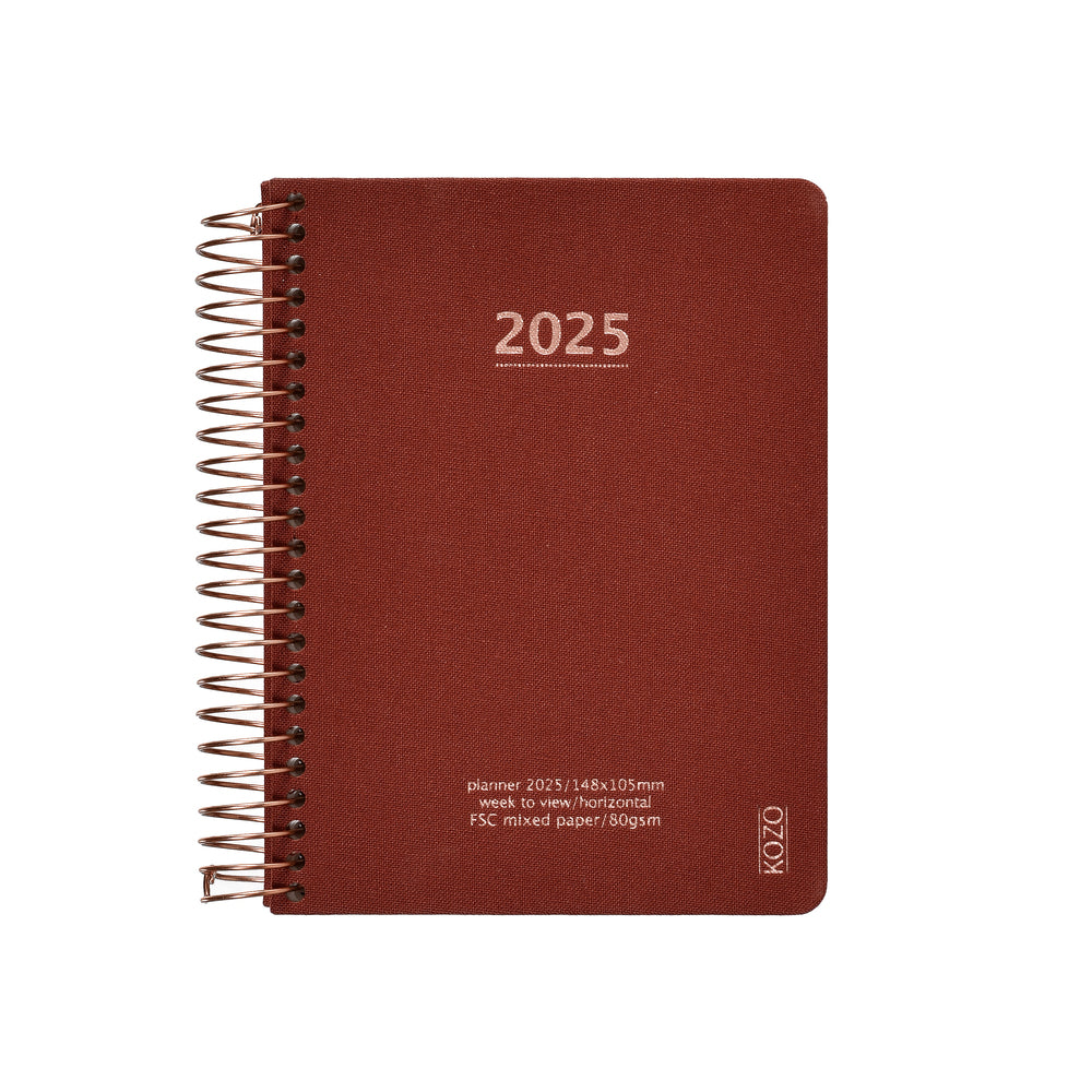 KOZO Kalender 2025 A6 Ugeopslag