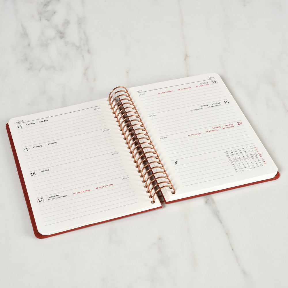 KOZO Kalender 2025 A6 Ugeopslag