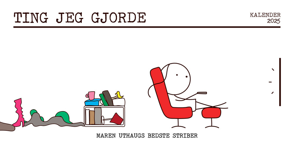 Ting jeg gjorde - kalender 2025