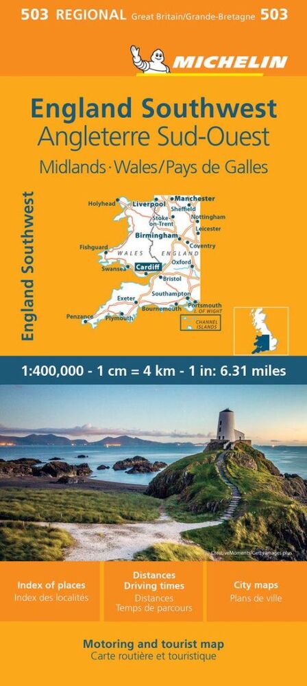 France Southeast 2024, Michelin National Map 709