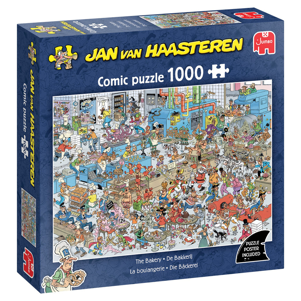 D2 Puslespil JVH The Bakery 1000 Brikker