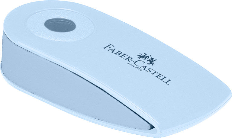 Viskelæder Faber-Castell Sleeve Sky Blue/Rosa/Sort ASST