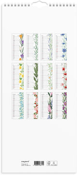 Mayland Vægkalender 2025 blomster
