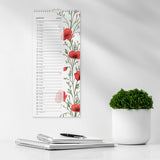 Mayland Vægkalender 2025 blomster