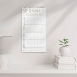 Mayland Familiekalender 2025 trendart 6 personer
