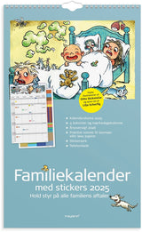 Mayland Familiekalender 2025 otto dickmeiss A3 4 personer