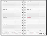 Mayland Mini planner 2025 uge vinyl sort