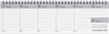 Mayland Bordkalender 2025 dag/uge pp grå