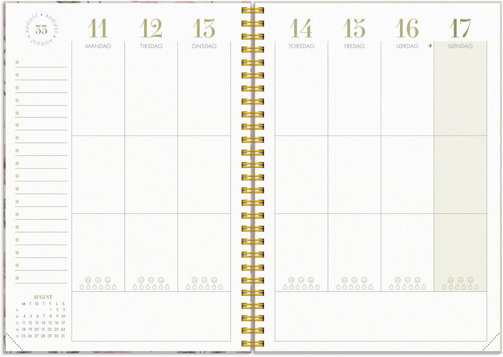 Mayland Life planner 2025 essentials A5 uge