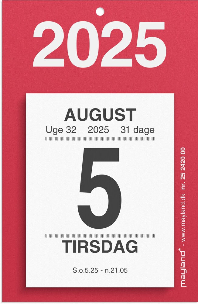 Mayland Afrivningskalender lille 2025