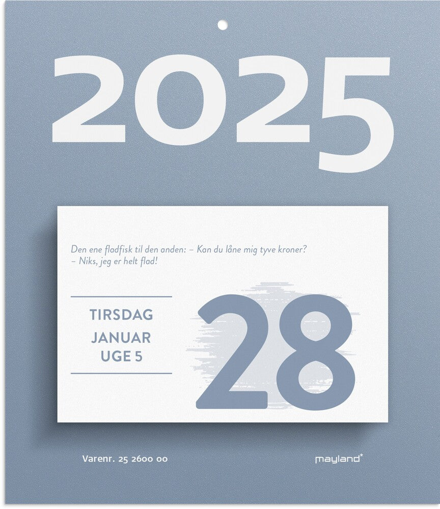 Mayland Afrivningskalender 2025 humør