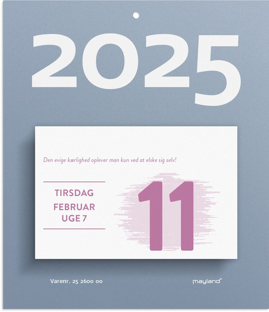 Mayland Afrivningskalender 2025 humør