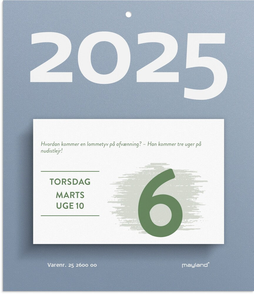 Mayland Afrivningskalender 2025 humør