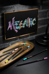 Farveblyant Faber-Castell metallic 12 ass