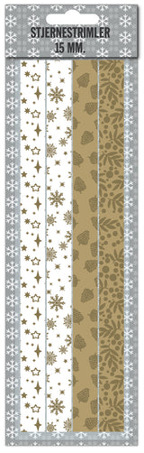 Stjernestrimler foil 15 mm