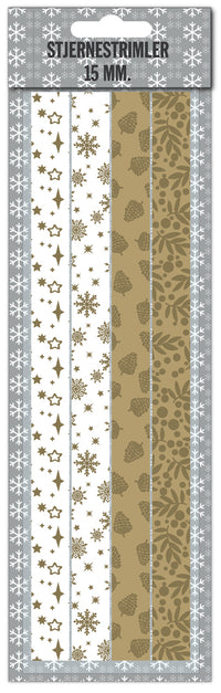 Stjernestrimler foil 15 mm